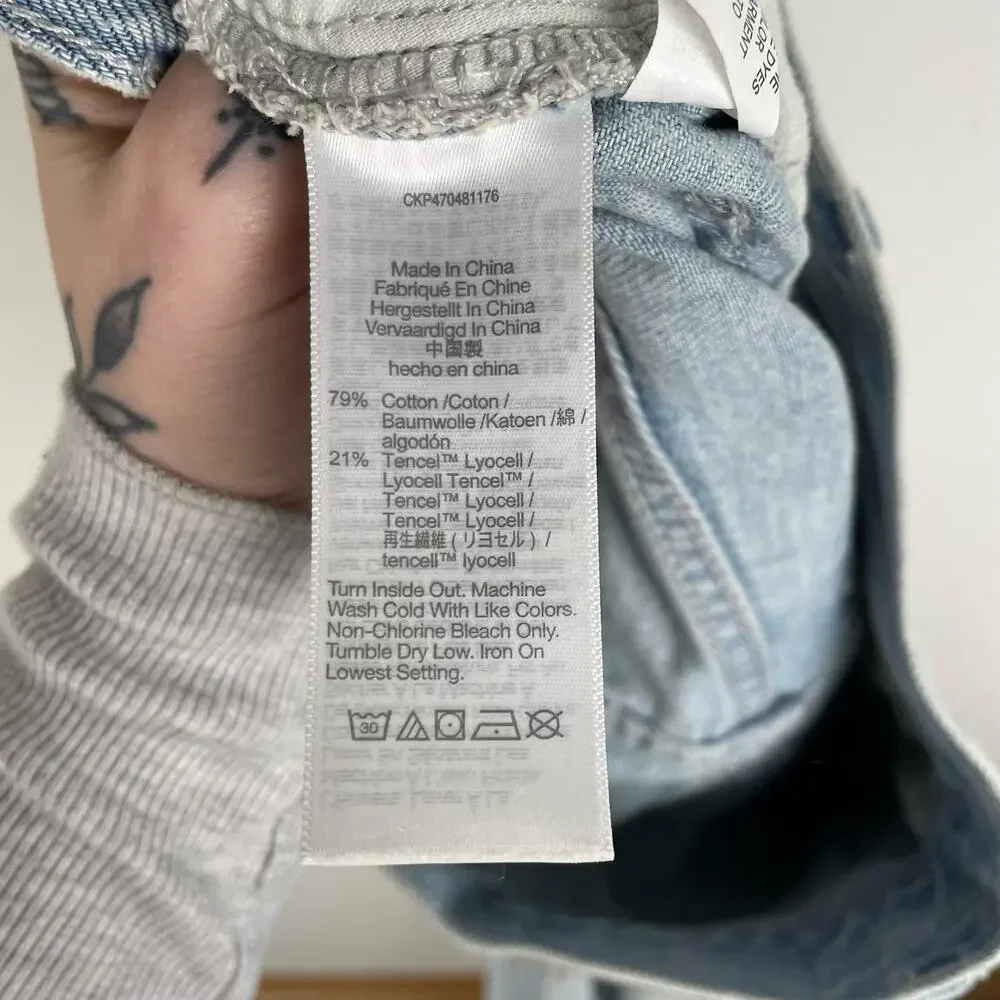 Madewell baggy flare